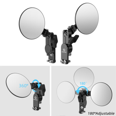 180° Rotatable Quick Flip Mirrors Kit For KTM 125-450 SX 250-450 SX-F 200-450 XC