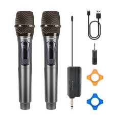 Microfonos Inalambricos Profesionales Profesionales Recargables Presentadores US
