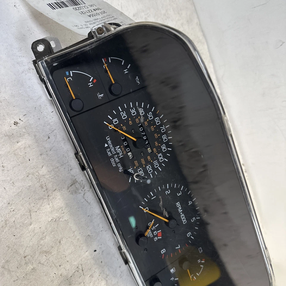1991-1993 Mercury Capri Speedometer Assembly OEM C1 Foto 2 de 4