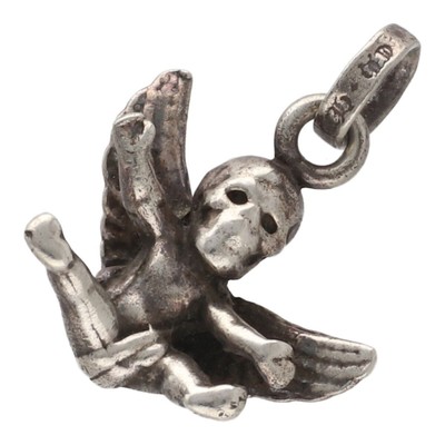 CHROME HEARTS Used FOTI MISLAREN 925 SILVER FOTI PENDANT CHARM 