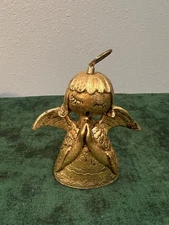 Vintage Swiss Made Reuge Musical Angel Christmas Ornament.  Original Box. Works