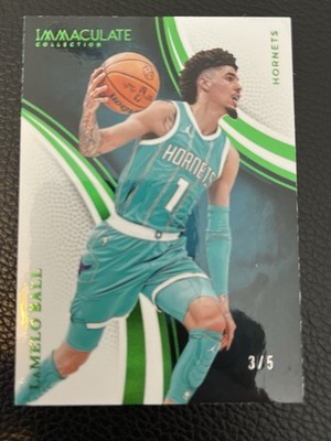 2024-25 Panini Immaculate Collection - LaMelo Ball, LaMelo Ball #39 Green /5