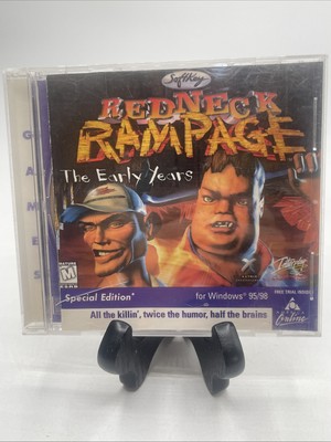 Redneck Rampage: The Early Years Factory Sealed (1998) CD-ROM (PC) Windows 95/98