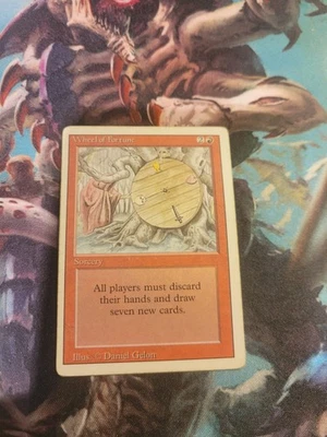 Wheel Of Fortune In Individual Magic: The Gathering Cards for sale