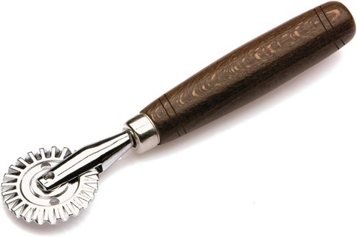 Tredoni 1,6" Ruota per Pasticceria Tagliapasta Crimpasta Acciaio Inox - Foto 2 di 5