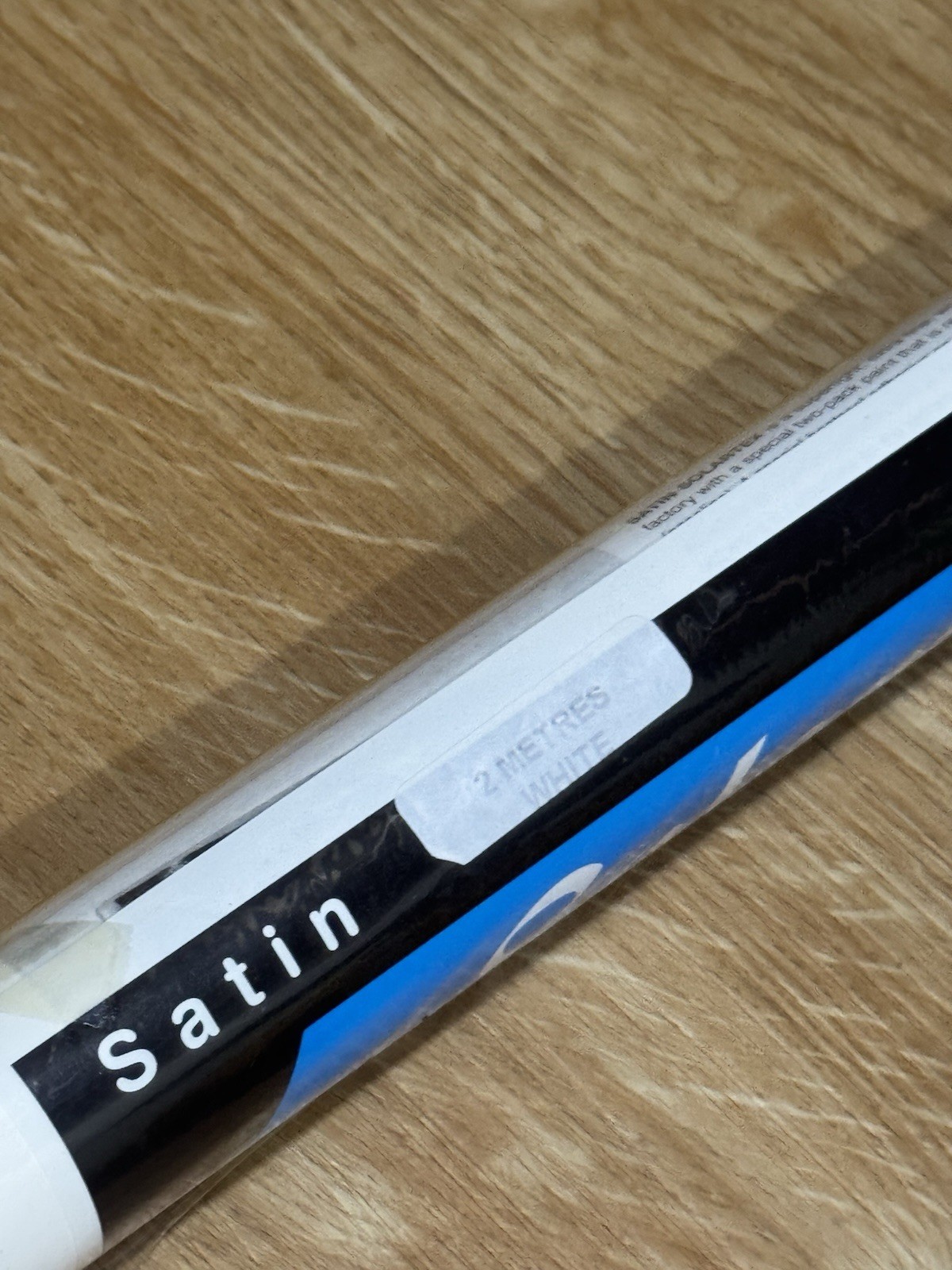 Solartex - Satin Prepainted Iron On Fabric Covering-NIP!-2 Meter White