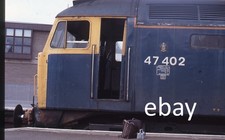 ORIGINAL 35mm RAILWAY SLIDE BR DIESEL 47402 in 10/89