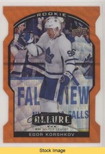2020-21 Upper Deck Allure Rookie Orange Slice Egor Korshkov #85 READ 7m7