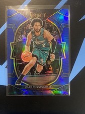 2022-23 Panini Select - Concourse Cade Cunningham #18 Blue Prizm