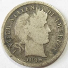 1899 Liberty Head Silver Barber Dime - #7088-4