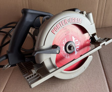 Porter Cable 347 Heavy Duty 7 1/4" Circular Saw Original Case & Wrench