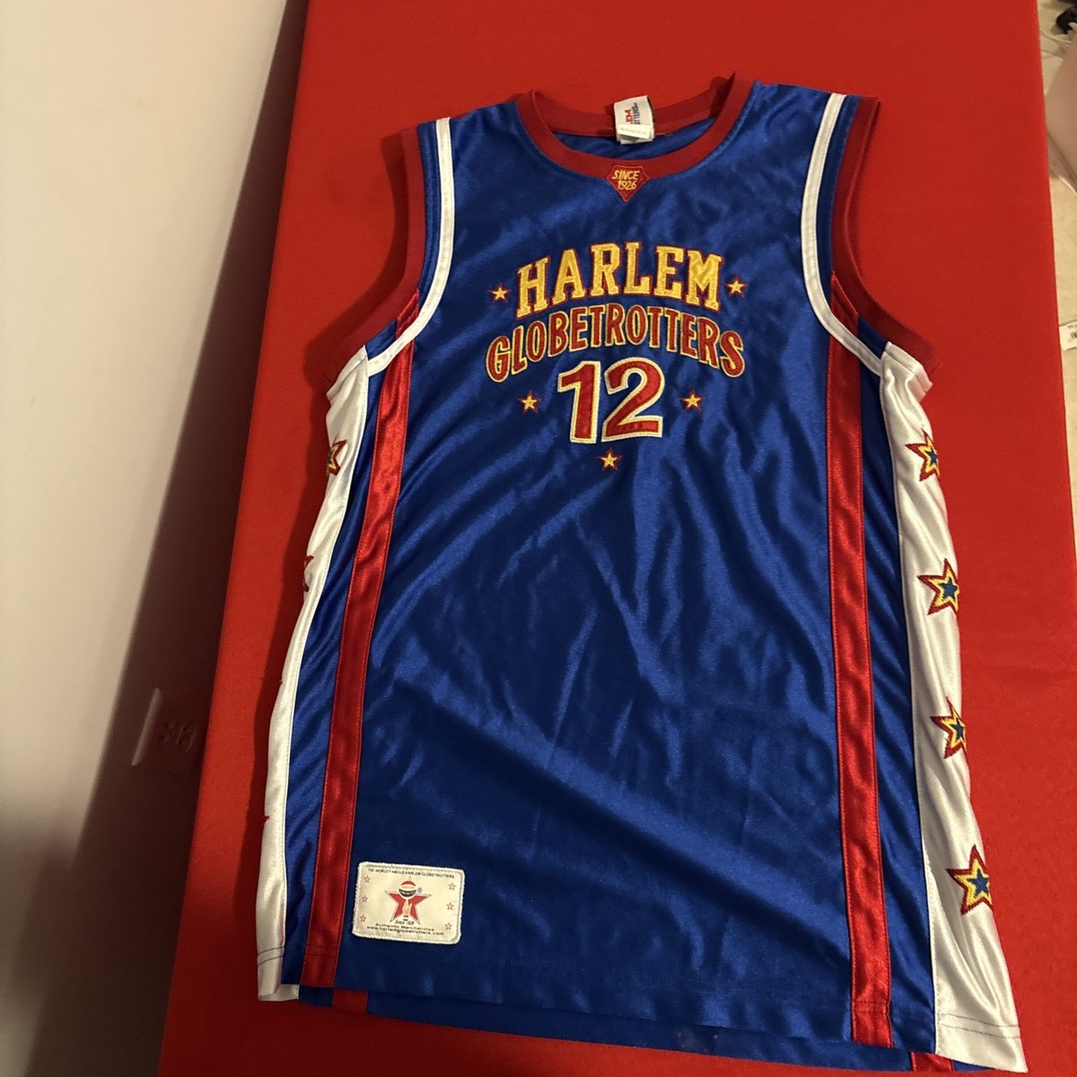 Harlem Globetrotters Jersey Mens Size Small Basketball Ant #12