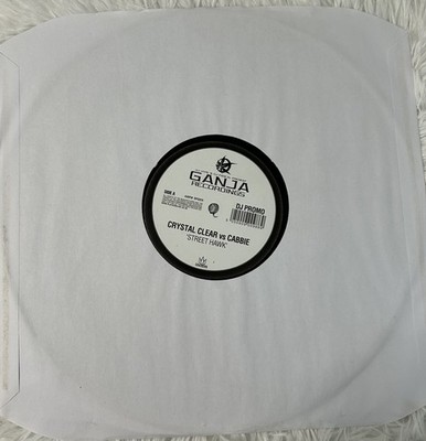 Crystal Clear  Vs Cabbie - Street Hawk / Cold Blooded - 12'' Vinyl Record Promo