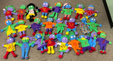 Letter People Hand Puppets SET Of 25 Letters Vintage-Teaching aids no  C  