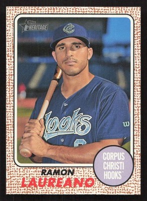 2017 Topps Heritage Minor League Ramon Laureano #3 Card