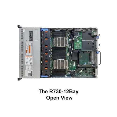 Dell PowerEdge R730XD Server 2x E5-2670 V3 =24 Cores H730 128GB RAM 4x 1TB SAS - Picture 5 of 9