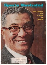 Vince Lombardi Green Bay Packers March 3 1969 Sports Illustrated Magazine