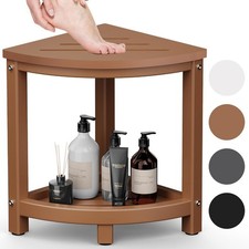 Shower Stool Inside Shower Corner Shower Bench Seat HDPE Waterproof Shower Stool