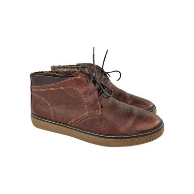 Johnston & Murphy Wallace Genuine Shearling Chukka Boot US 