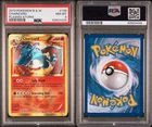 Pokemon TCG Charizard 136/135 2013 B&W Plasma Storm Secret Rare Card PSA 8