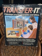 Azden Transfer-It Home Movie & Slide Transfer System 8mm 35mm to Video Tape
