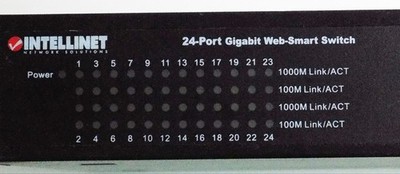 Intellinet -24-Port Gigabit Web Smart Switch