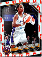 Azura Stevens 2025 Panini Prizm WNBA Logo Prizm #64 Los Angeles Sparks