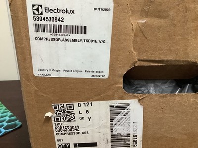 BRAND NEW OEM Electrolux/Frigidaire Refrigerator 5304530942 Compressor