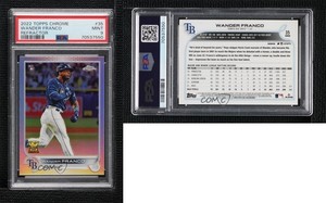 2022 Topps Chrome Sonic Refractor Wander Franco #35 PSA 9 MINT Rookie RC