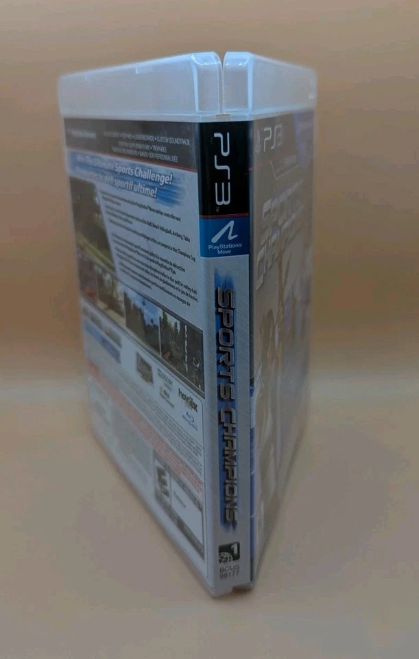 Sports Champions (Sony PlayStation 3 PS3) CIB W/Manual, Very Good Condition  - Image 3 of 4