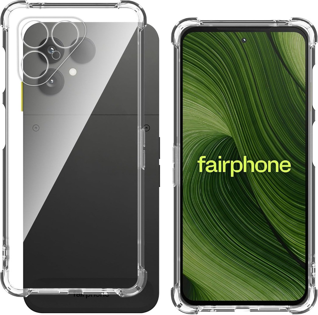 Cover Fairphone 6 Fiorellino Bianco – Custodia In TPU Morbido Ultrasottile Antiurto