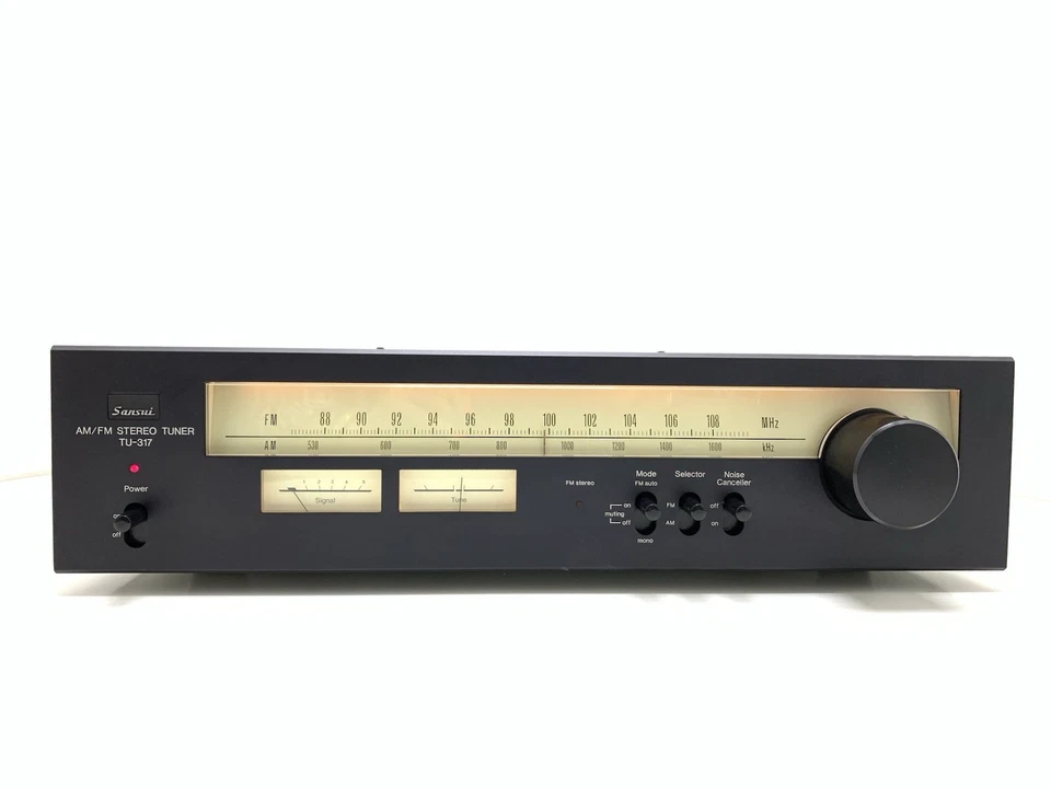 Sansui Tu 317 Am/Fm Stereo Tuner Vintage 1978 High End Working 100% Good Look - Bild 2 von 4