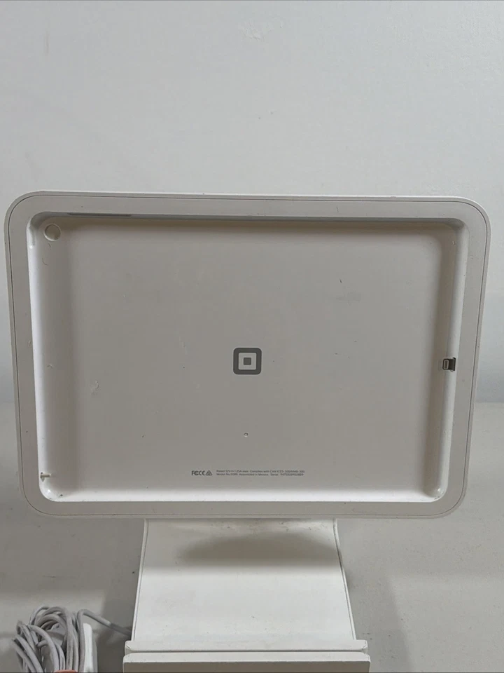 Square Stand Only for Apple iPad - White model# 5089 S089 - Image 2 of 4