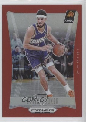 2023-24 Panini Prizm Deca Red Prizm 166/199 Devin Booker #279 s3g