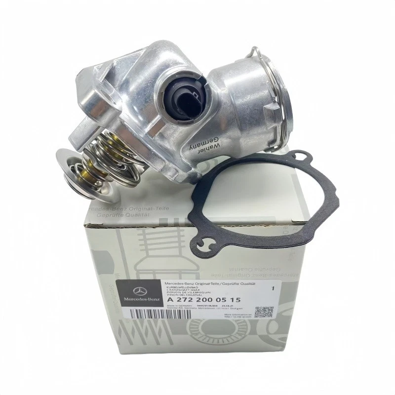 New Aluminum Coolant Thermostat Housing For Mercedes-Benz M278