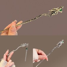 Versatile Hair Sticks Dragon Shape Headdress Elegant Cheongsam Hanfu Hairpin