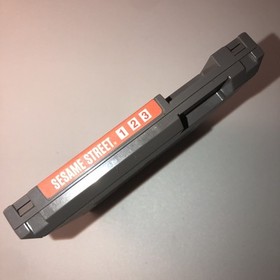 Nintendo NES Game Cartridge Sesame Street 123 Astro Grover &Ernie&rsquo;s Magic Shapes