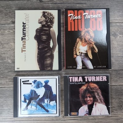 Tina Turner Music Lot 4 CDs/DVDs Foreign Affair Rio 88 Celebrate Stand By Man