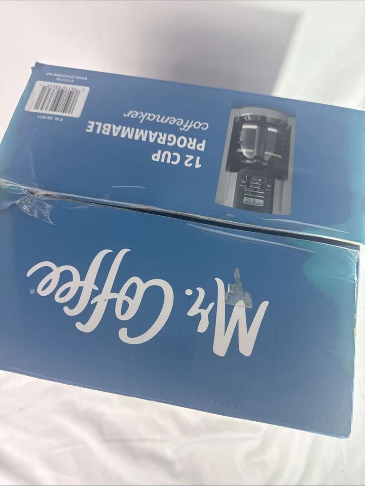 Mr. Coffee 12-Cup Programmable Coffee Maker Rapid Brew Open Box BVMC-EHX33BM-NP - Image 3 of 4