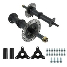 Go Kart 40" Differential Rear Axle Kit Golf Cart ATV 3 Stud Hub For 6" 7" Wheels
