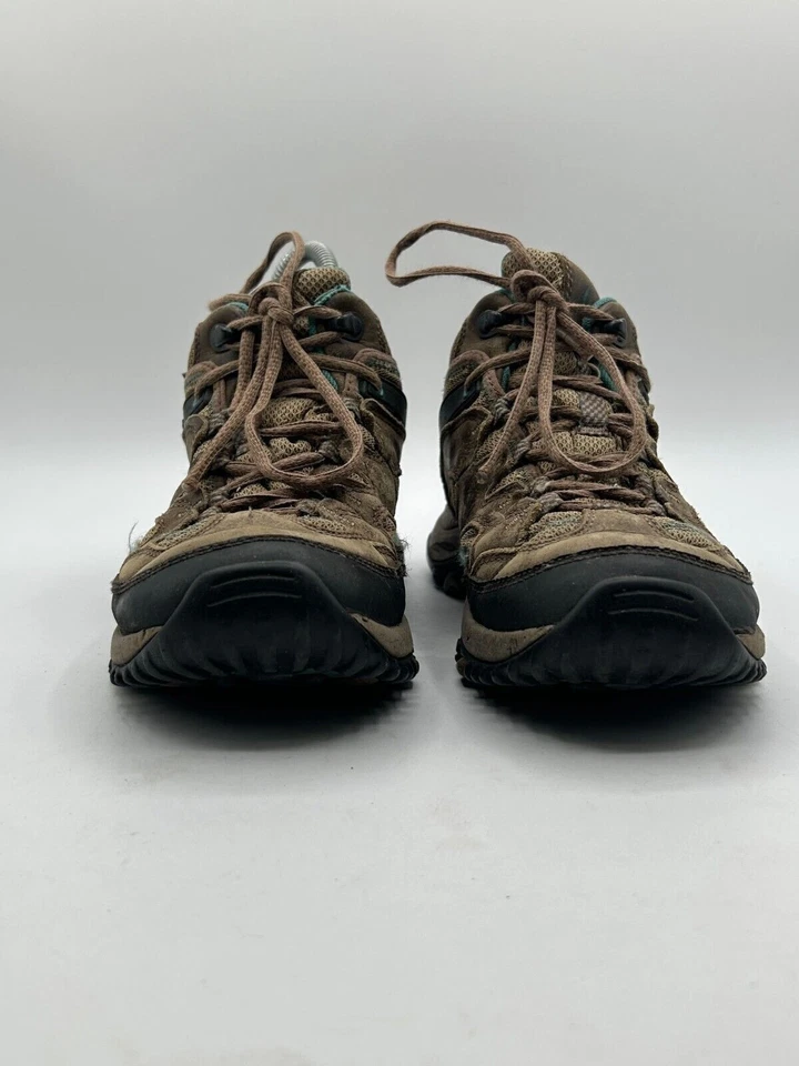 Merrell Salida Dark Earth SHARP Hiking Boot Women's Sz 7.5 Brown Suede - Image 2 of 4
