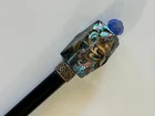 Hand made Kanzashi hair stick Ornament With Tensha Beads