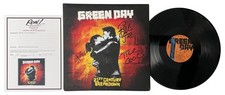 GREEN DAY x3 BILLIE JOE ARMSTRONG Signed 21st CENTURY BREAKDOWN w/ EPPERSON COA