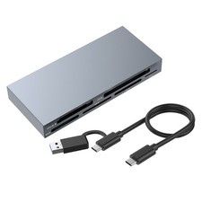 NEW 6-IN-1 Multi USB 3.2 Gen2 10Gbps CFexpress Type B/CF/MS/XD/SD/TF Card Reader