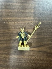 RARE 2011 Mega Bloks Marvel Series 2 LOKI 2" Micro Mini Action Figure H17