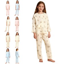 Kids Girls Outfits Care Set Long Sleeve Costume Both Patient Opening On Nursing