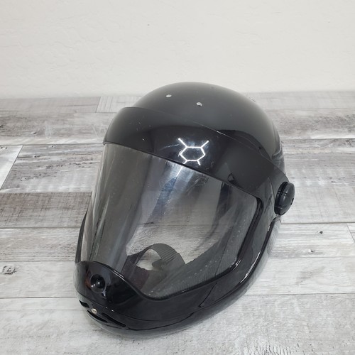 Parasport Z1 Full Face Skydiving Helmet Mask Black Size Large