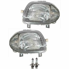Scheinwerfer Set rechts & links H4 für Renault Clio II BB_ CB_ inkl. Lampen
