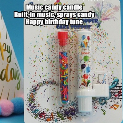 Fun Birthday Candles Funny Surprise Sparkling Candles for Cake Simple steadfast
