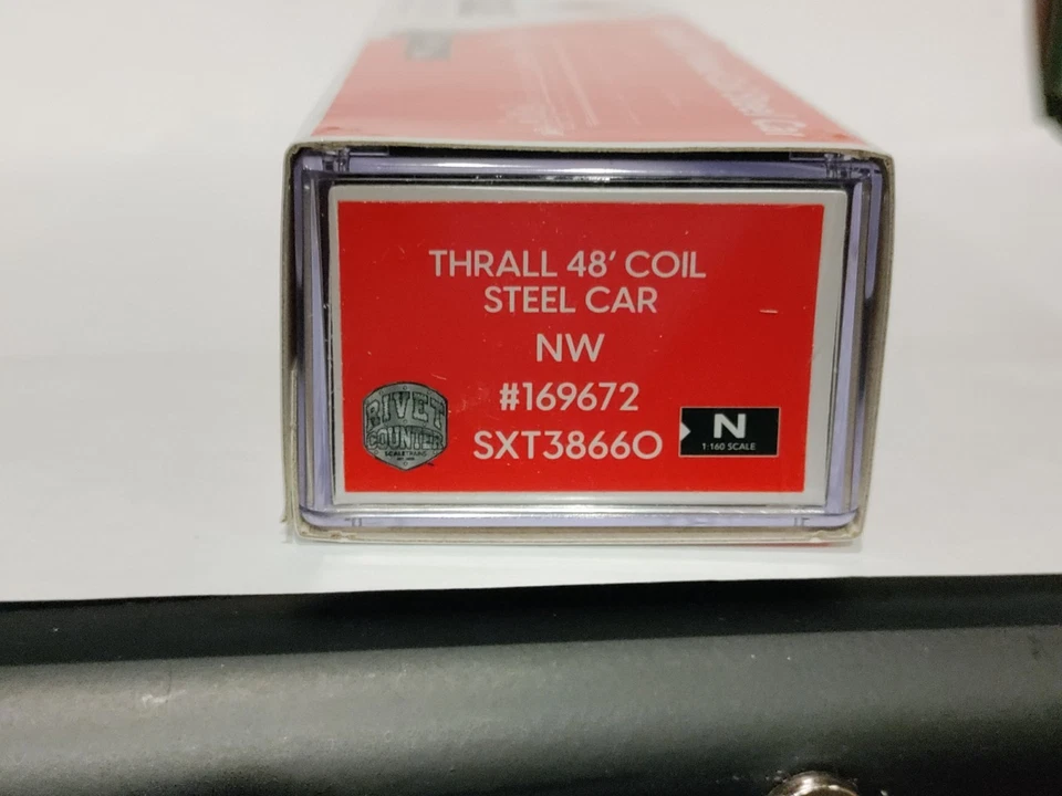 N scale ScaleTrains 48' Coil Car NW # 169672 - Image 3 of 3